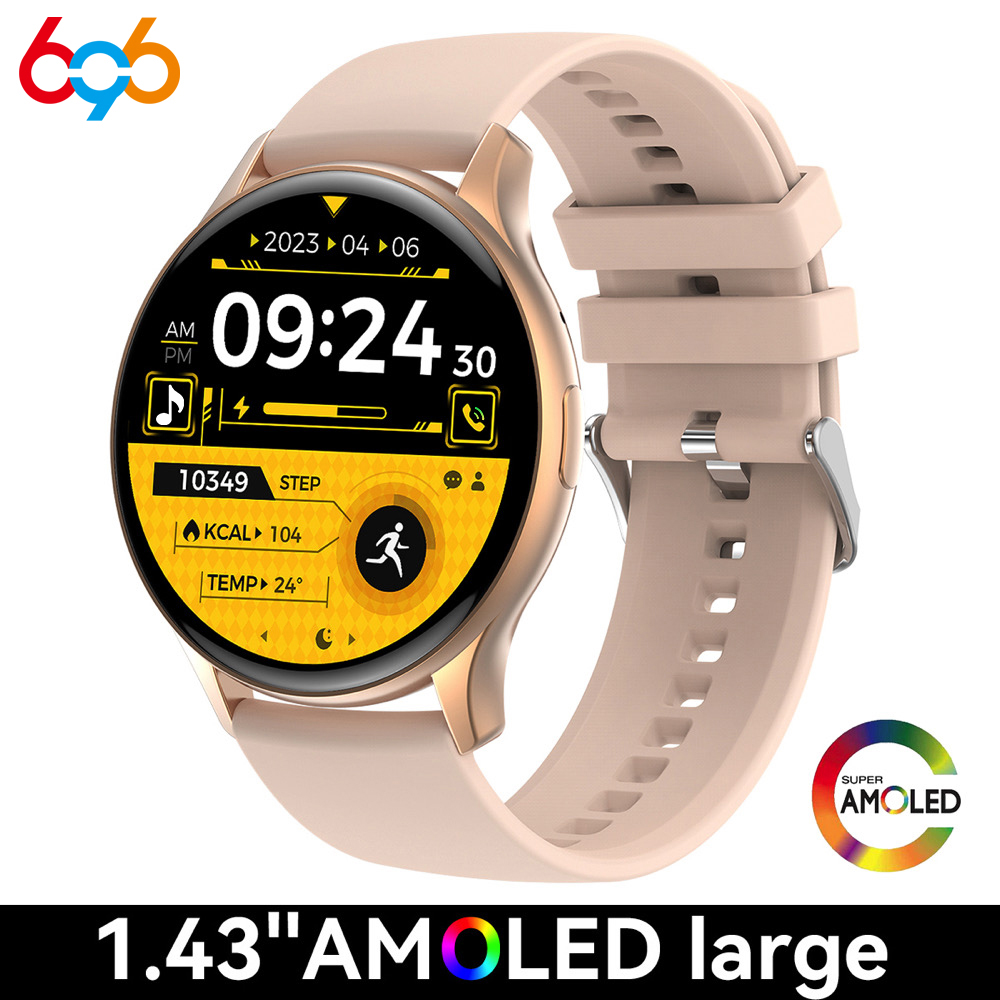 Smartwatch Ladies Watches For Women - New Men Blue Tooth Call 1.43