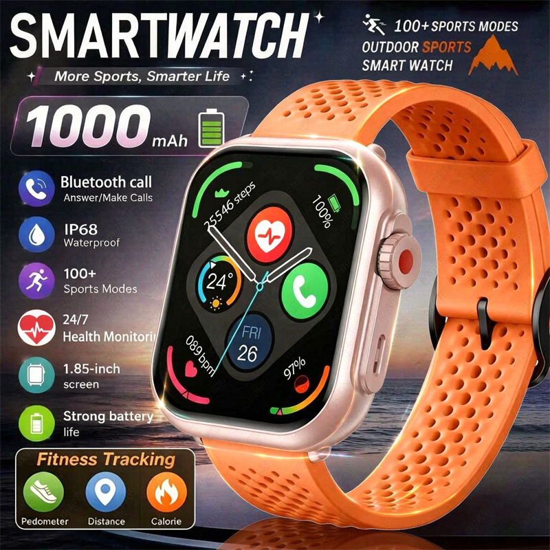Smartwatch New Watches For Women - 1000mAh Battery HD Smart Watch Ultra