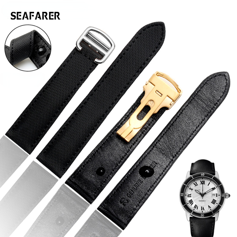 Cartier Watch Tank - Nylon Watch Strap for Cartier Tank