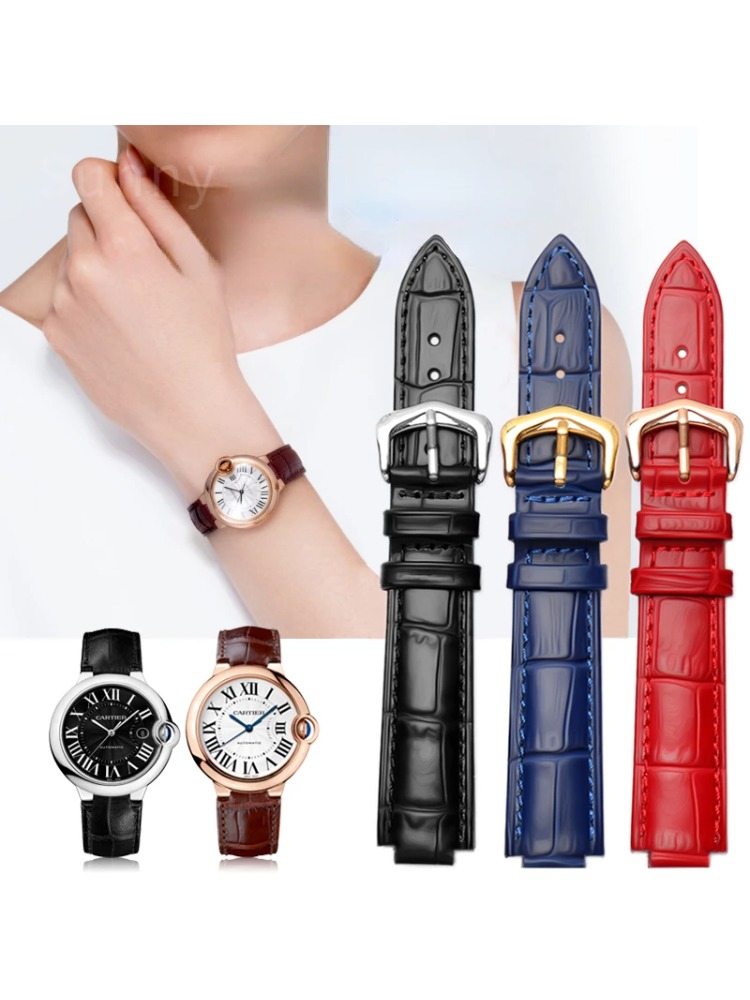 Cartier Watch Tank - Genuine Leather Watch Strap for Tank