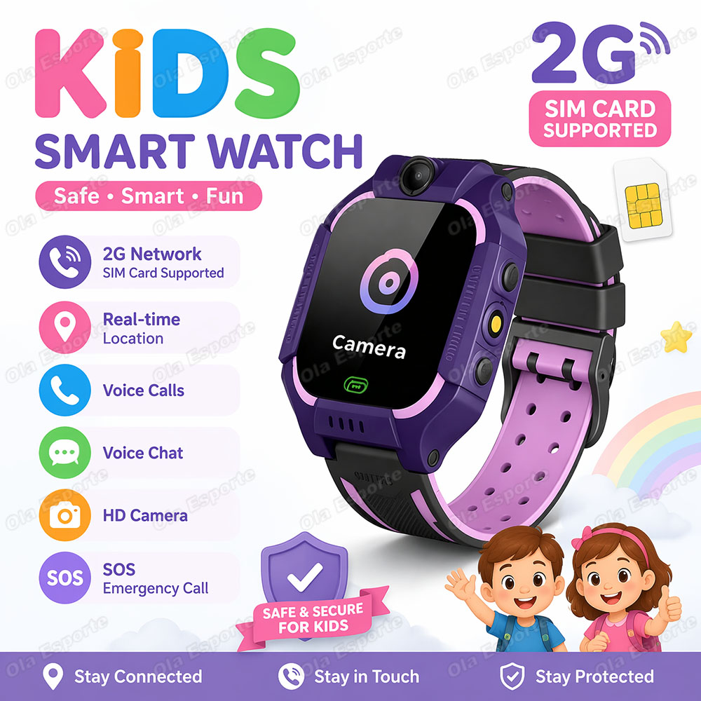 Smartwatch Watches For Kids With Gps - Kids Smart Watch SIM Card GPS