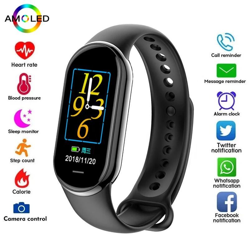 Smartwatch Watches For Men Digital - New Original Small M8 Band Smart