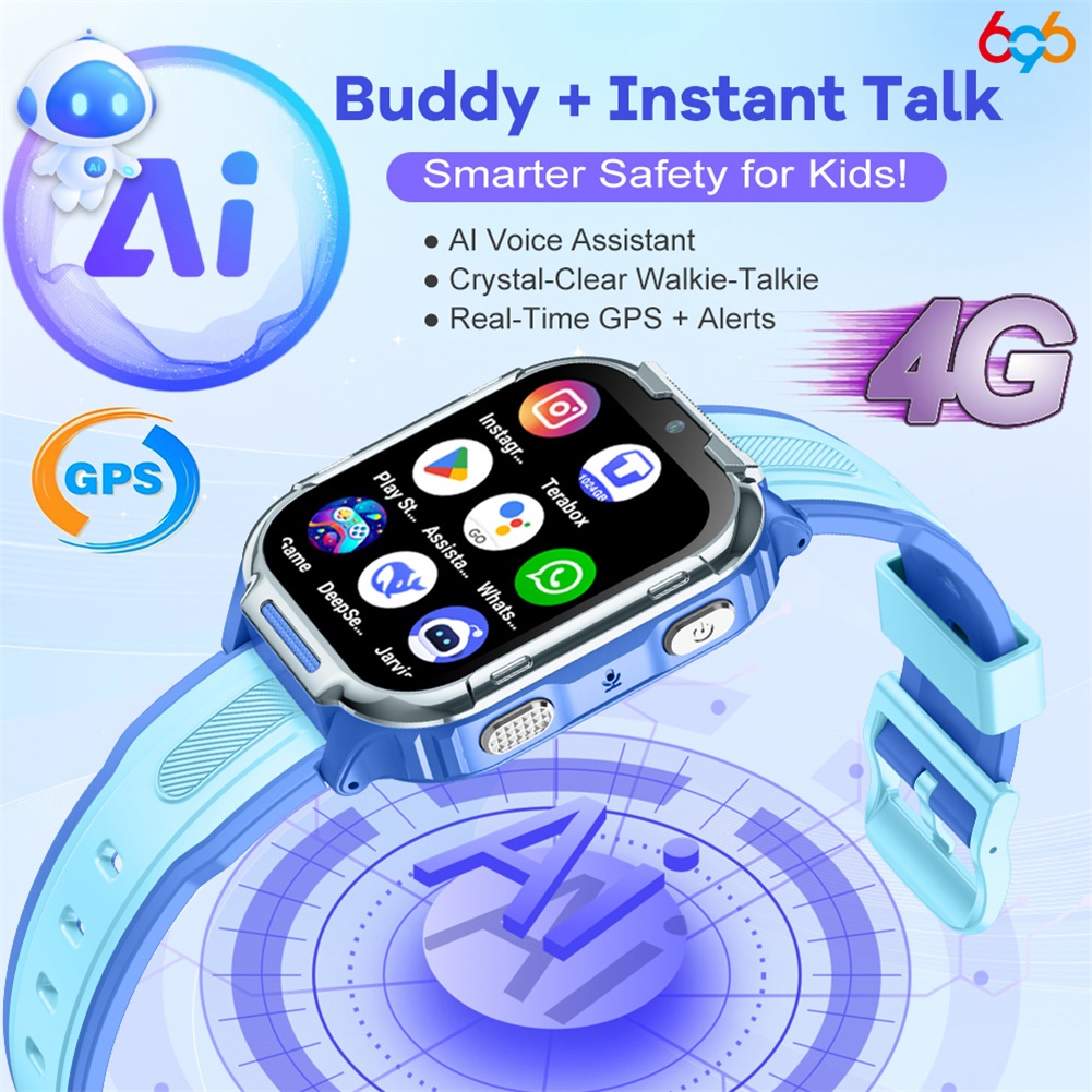 Smartwatch Watches For Kids With Gps - 696 Kids Video Call Smart Watch