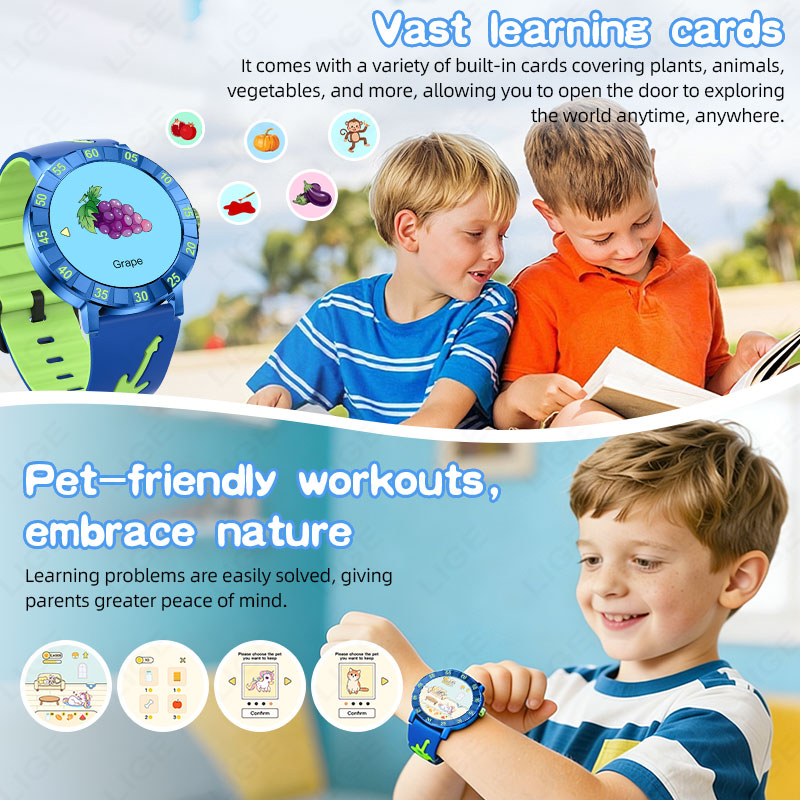 2026 New LIGE Smart Watch kids - Smartwatch Watches For Kid Boy Waterproof recension och pris