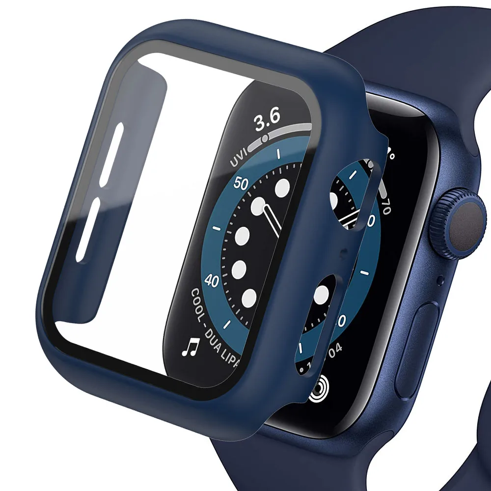 Tempered Glass+cover For Apple - Iwatch Smartwatch Series 7 recension och pris