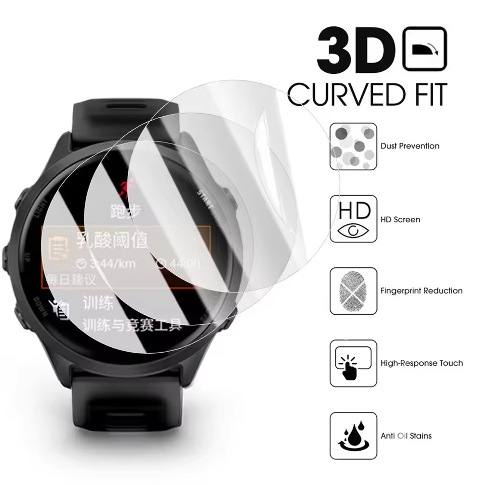 1-3Pcs Hydrogel Film For Garmi - Xwatch Smartwatch recension och pris
