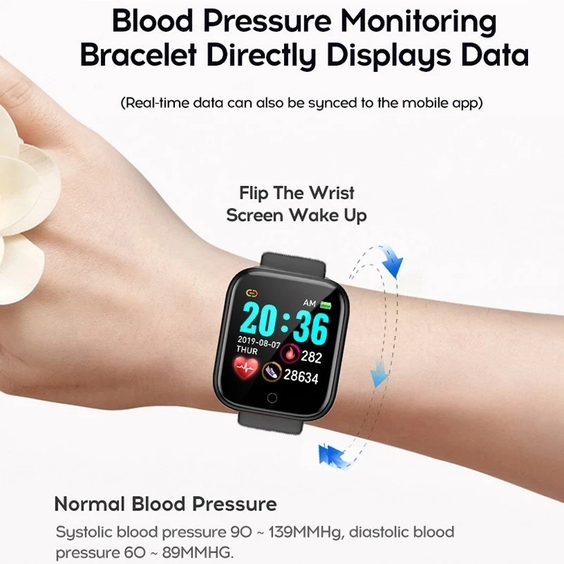 Smart Watch Men Women Wristwat - Smartwatch Watches For Men Digital recension och pris