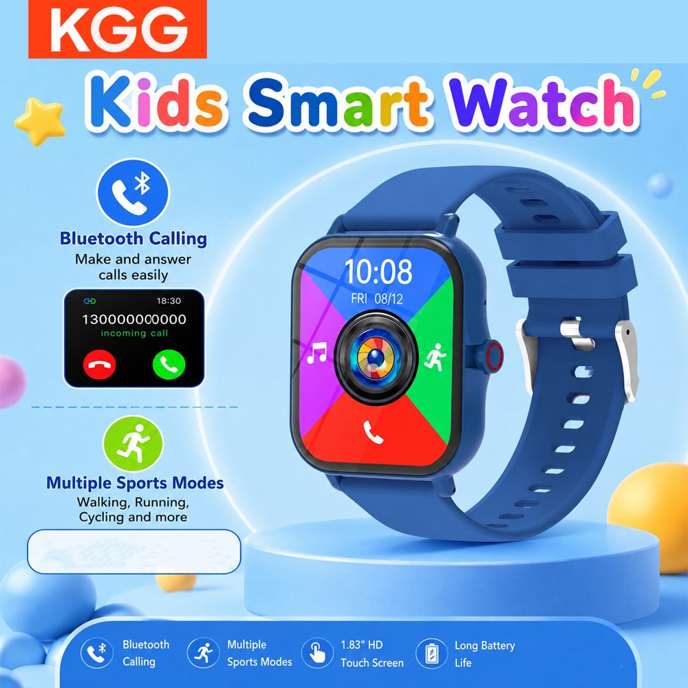 Kids Smart Watch 1.83'' HD Scr - Smartwatch Watches For Kid Boy Waterproof recension och pris