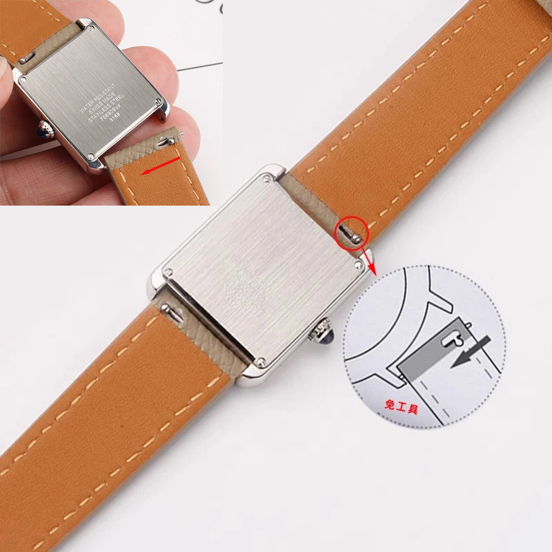 Watch Strap For Cartier Santos - Cartier Watch Tank recension och pris