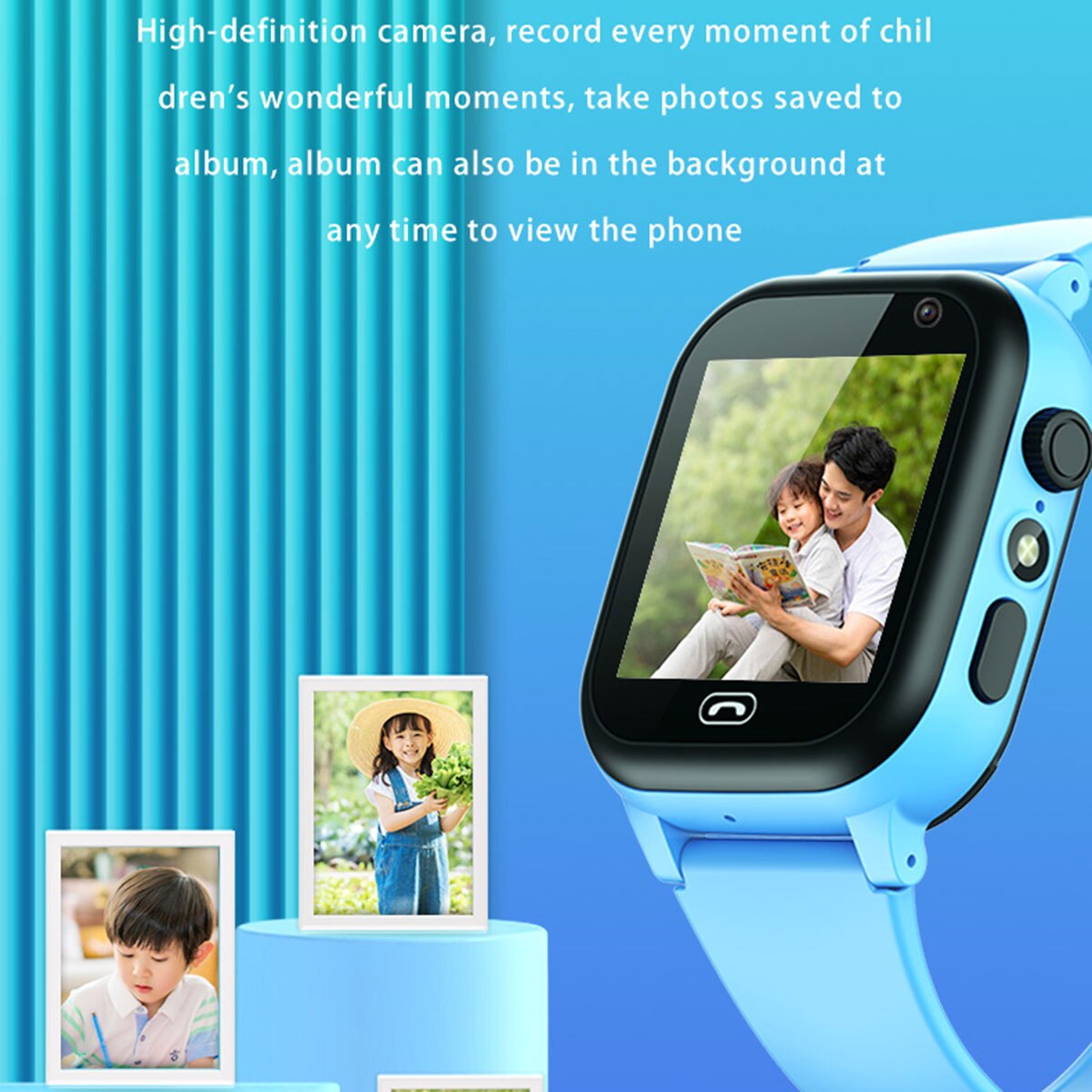 Kids Smart Watch SOS Call Outd - Smartwatch Watches For Kid Boy Waterproof recension och pris