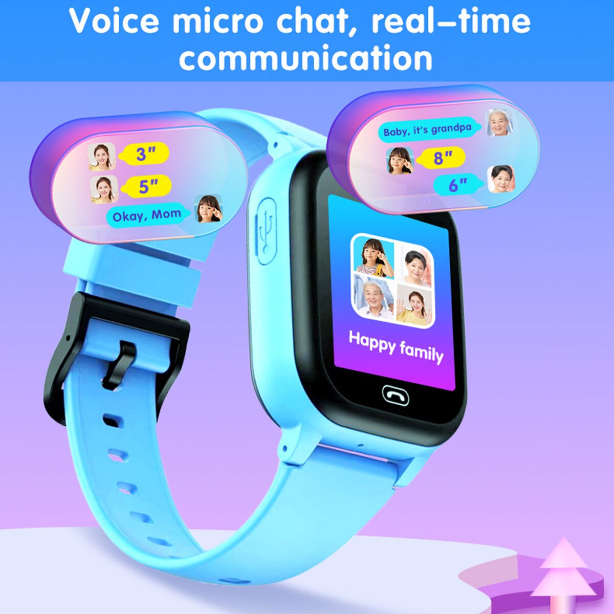Kids Smart Watch SOS Call Outd - Smartwatch Watches For Kid Boy Waterproof recension och pris