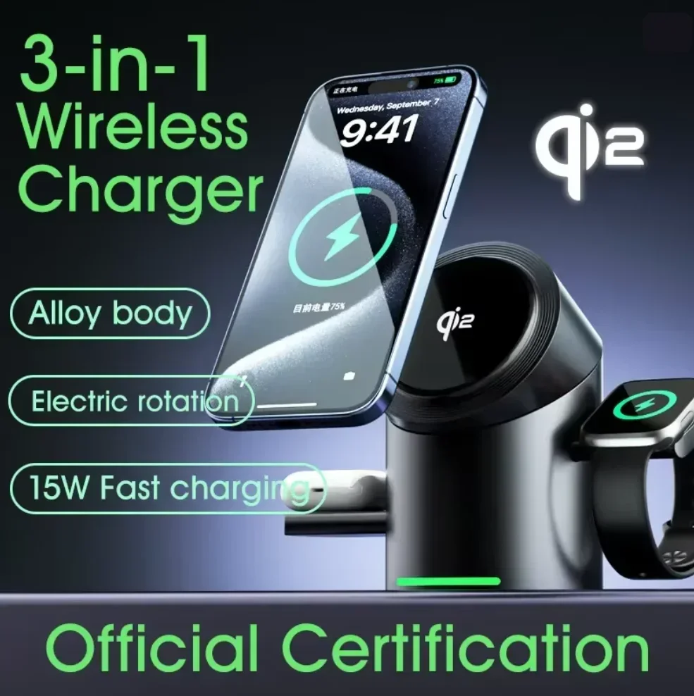 2026 Upgraded Touch Button Qi2 - Watch Smartwatch Android recension och pris