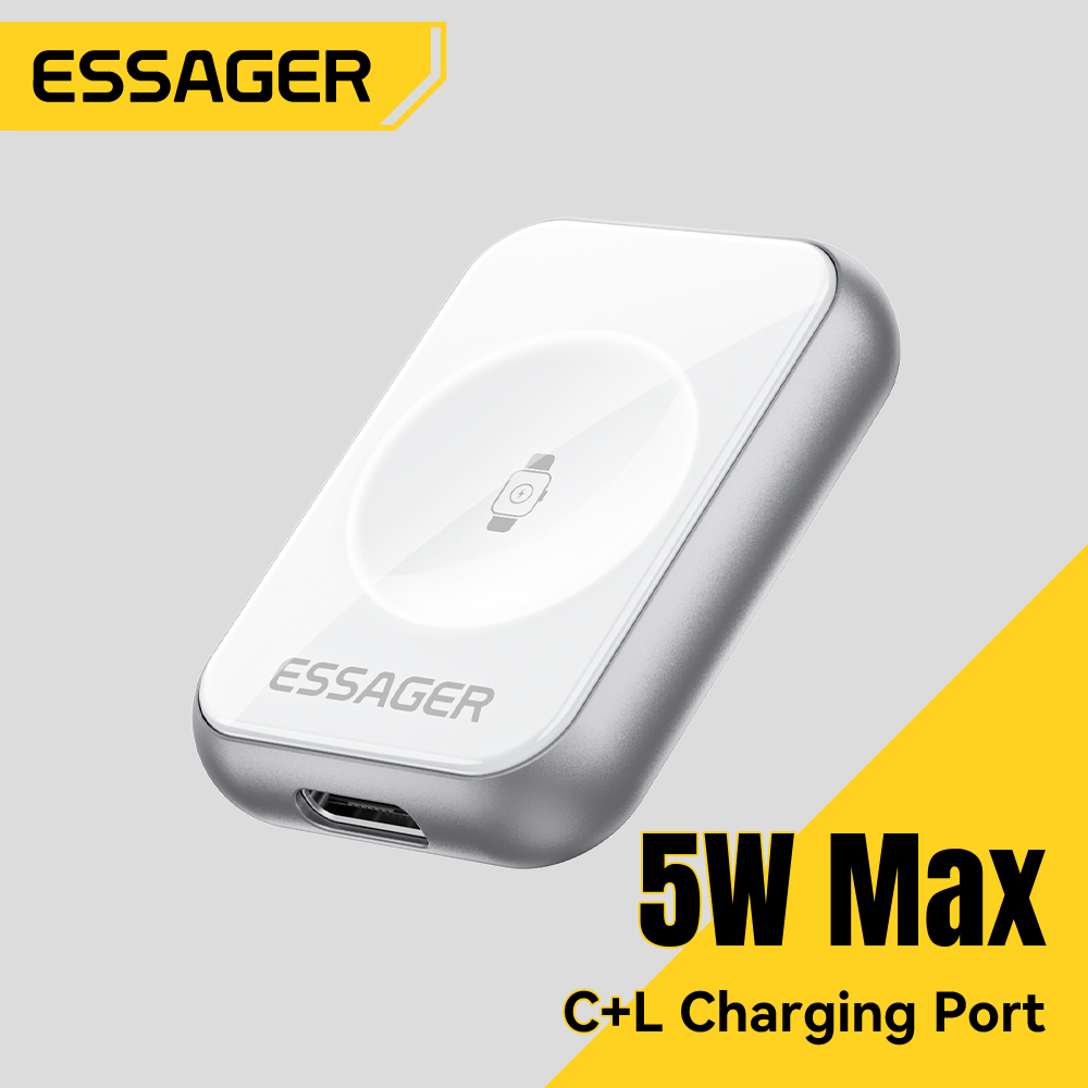 Essager 5W Magnetic Wireless C - Iwatch Smartwatch Series 7 recension och pris