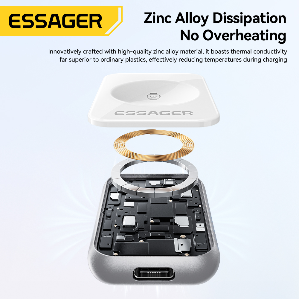 Essager 5W Magnetic Wireless C - Iwatch Smartwatch Series 7 recension och pris