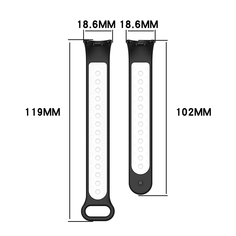 Silicone Strap for Xiaomi Mi B - Watch Smartwatch Android recension och pris