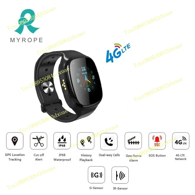 Waterproof Smart Watch Gps 4G  - Smartwatch Watches For Kids With Gps recension och pris