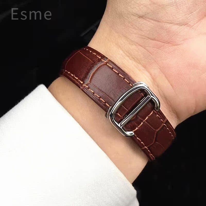 Genuine Leather Watch Strap fo - Cartier Watch Tank recension och pris
