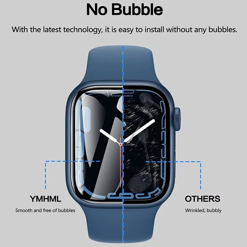 Curved Screen Protector Film F - Iwatch Smartwatch Series 7 recension och pris