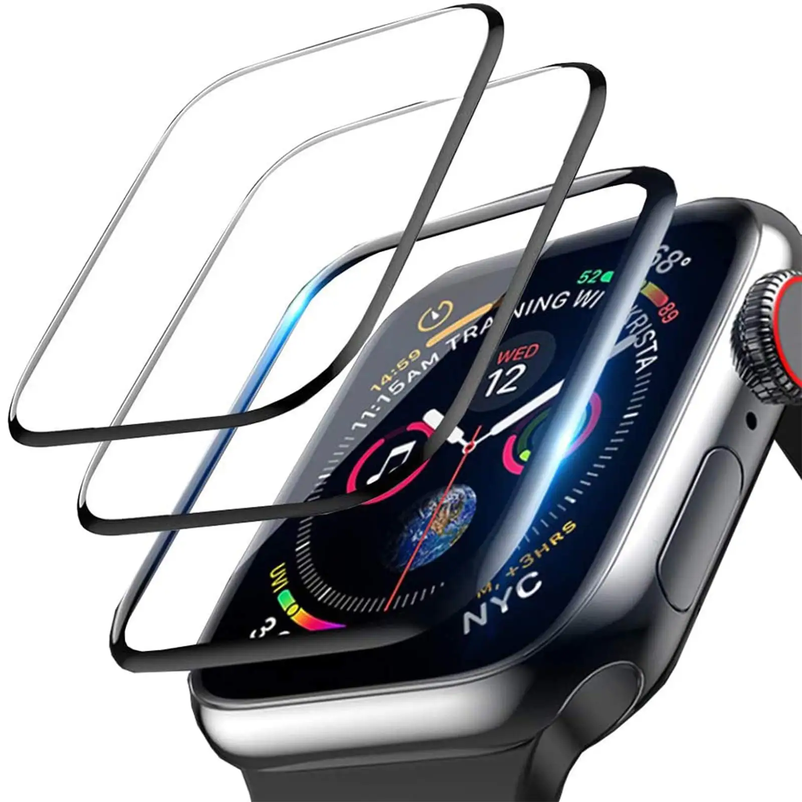 3D Tempered Glass For Apple Wa - Iwatch Smartwatch Series 7 recension och pris