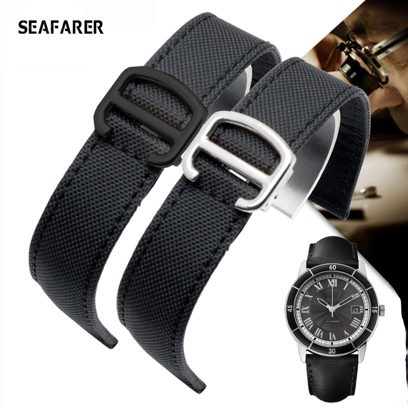Nylon Watch Strap for Cartier  - Cartier Watch Tank recension och pris