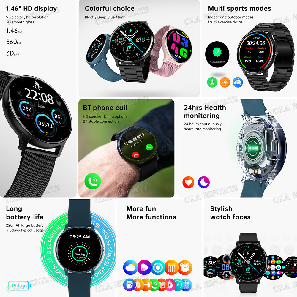 New Ultra Thin Smart Watch Wom - Smartwatch Ladies Watches For Women recension och pris