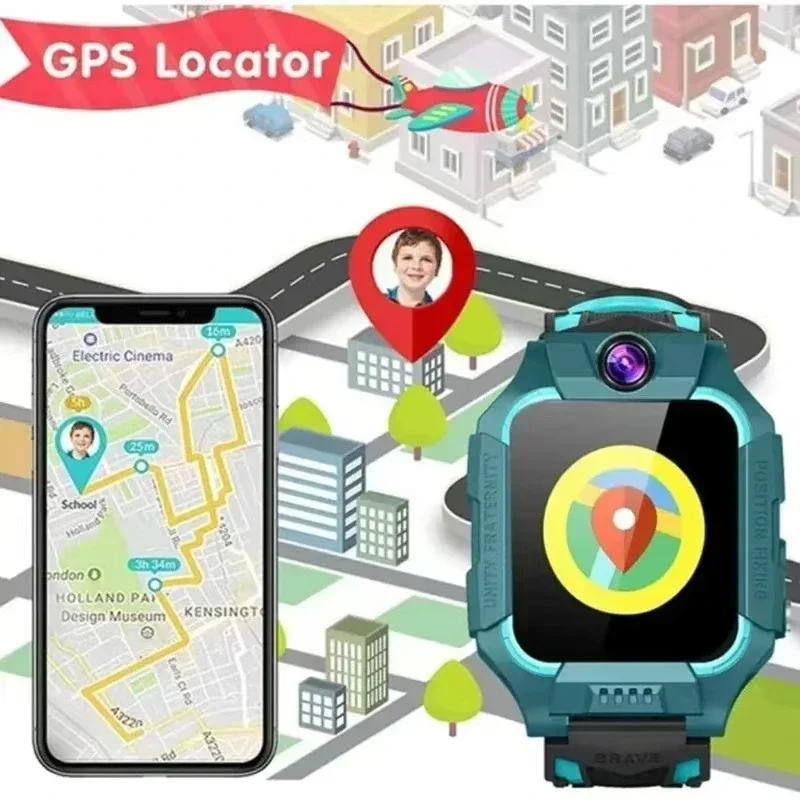 Lenovo 5G Kids Smart Watch Gif - Smartwatch Watches For Kid Boy Waterproof recension och pris