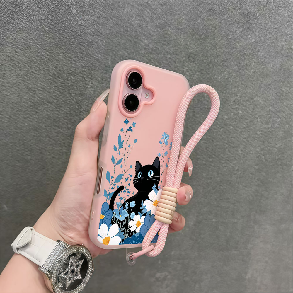 Cat Cute Floral Korean Phone C - Samsung Galaxy Strap recension och pris