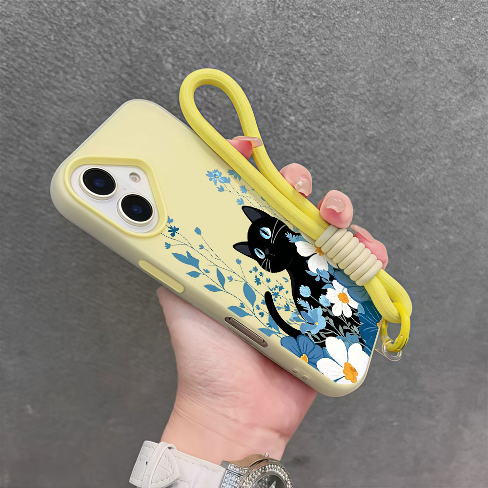 Cat Cute Floral Korean Phone C - Samsung Galaxy Strap recension och pris
