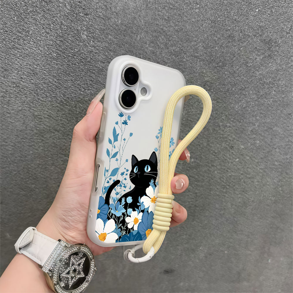Cat Cute Floral Korean Phone C - Samsung Galaxy Strap recension och pris