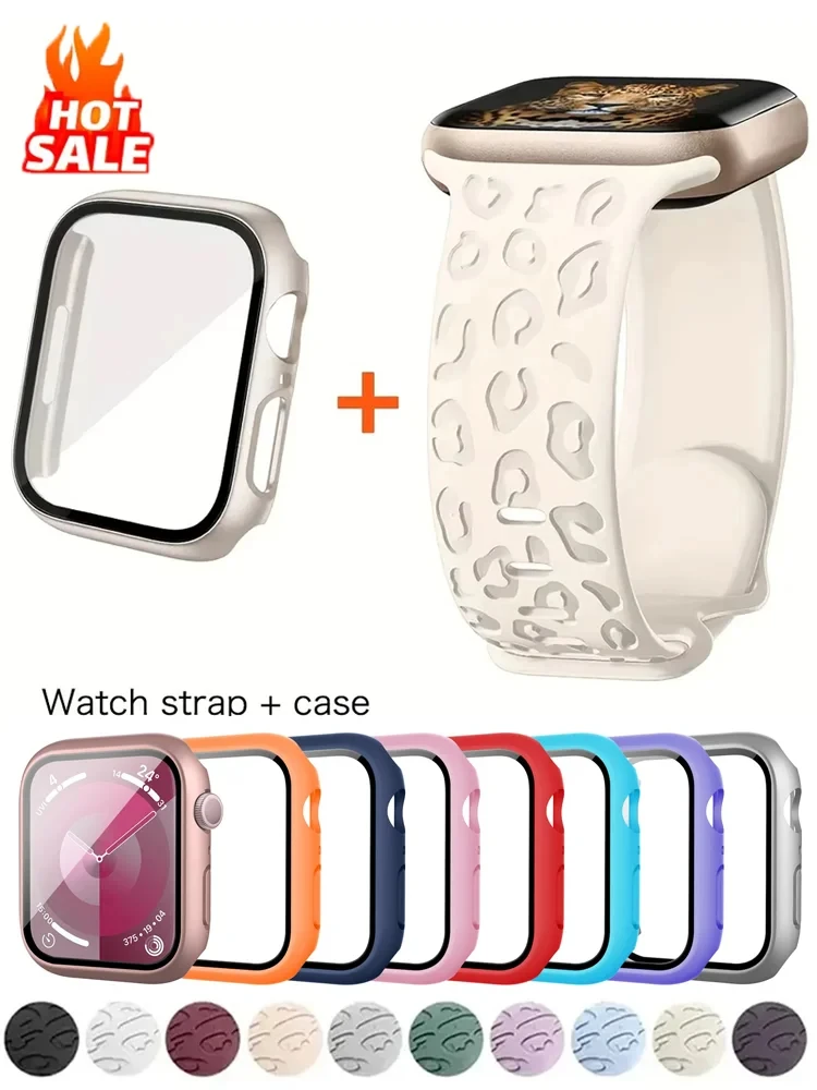 Glass+Case+Strap for Apple Wat - Iwatch Smartwatch Series 7 recension och pris