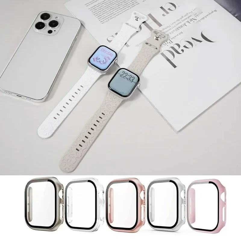 Glass+Case+Strap for Apple Wat - Iwatch Smartwatch Series 7 recension och pris
