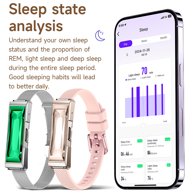 New Women Smart Bracelet Heart - Smartwatch Ladies Watches For Women recension och pris