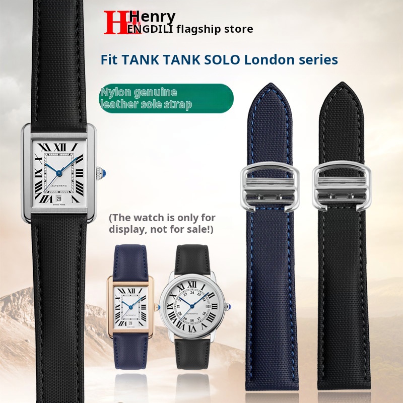 16mm 18mm 20mm For Cartier Tan - Cartier Watch Tank recension och pris