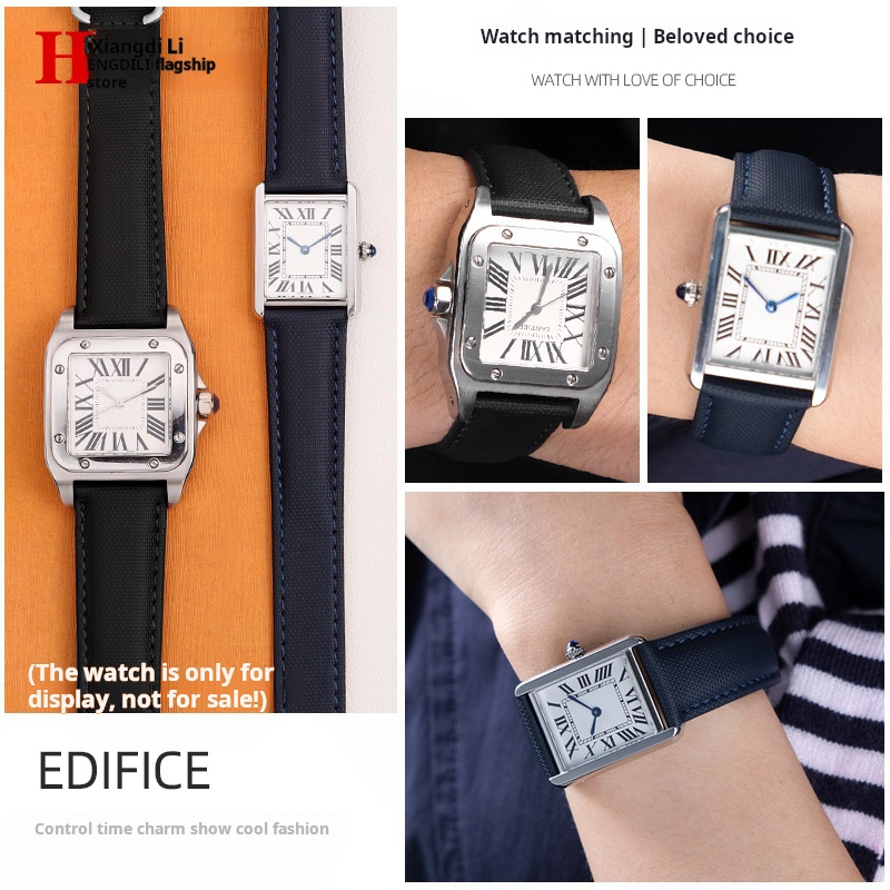 16mm 18mm 20mm For Cartier Tan - Cartier Watch Tank recension och pris