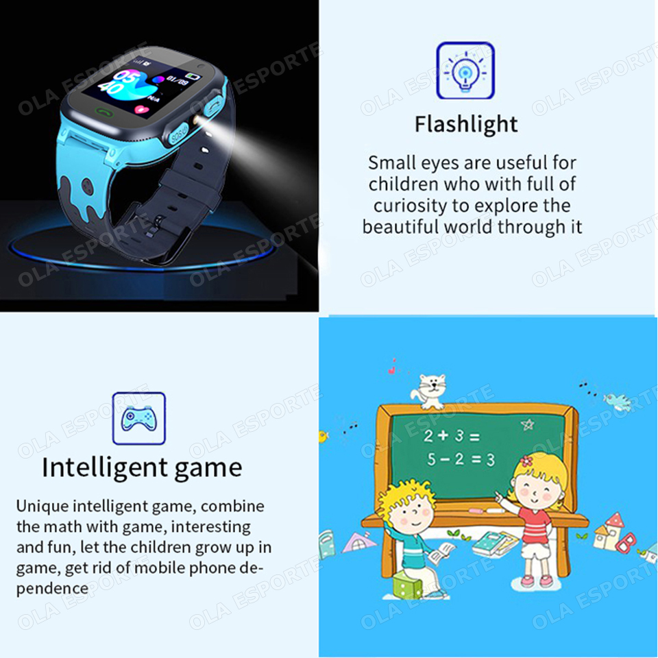 2025 New Kids Smart Watch Chil - Smartwatch Watches For Kid Boy Waterproof recension och pris
