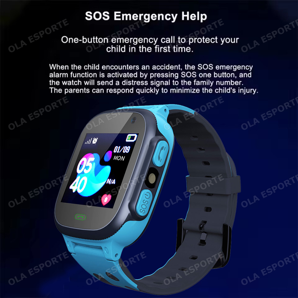2025 New Kids Smart Watch Chil - Smartwatch Watches For Kid Boy Waterproof recension och pris