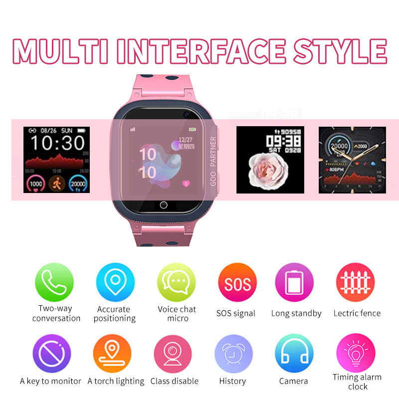 Kids Smart Watch Waterproof Sm - Smartwatch Digital Watches For Kid Boy With Alarm recension och pris