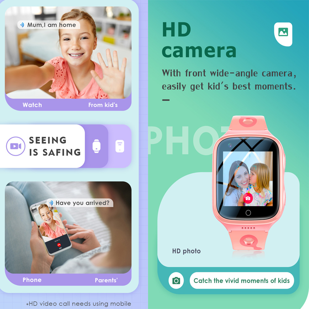 4G Smart Watch Kids GPS WiFi V - Smartwatch Watches For Kids With Gps recension och pris