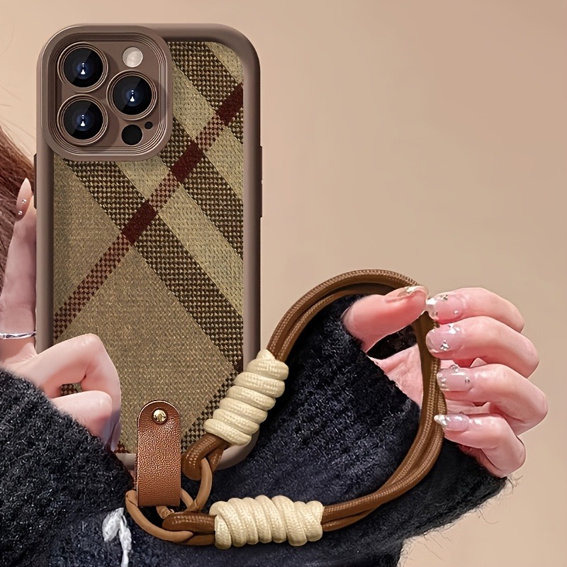 Brown Stripes Lanyard Strap Ro - Samsung Galaxy Strap recension och pris
