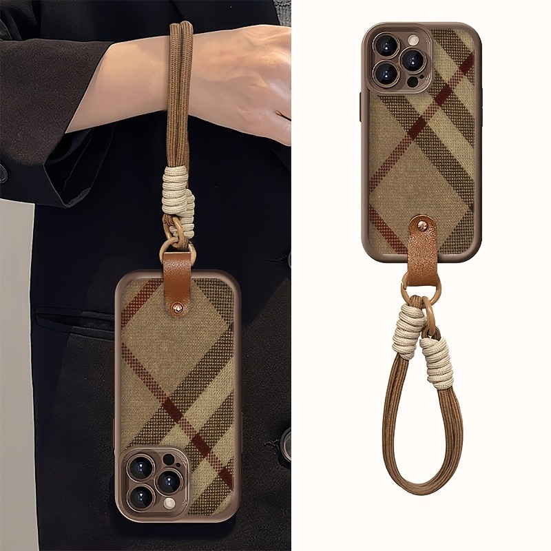 Brown Stripes Lanyard Strap Ro - Samsung Galaxy Strap recension och pris