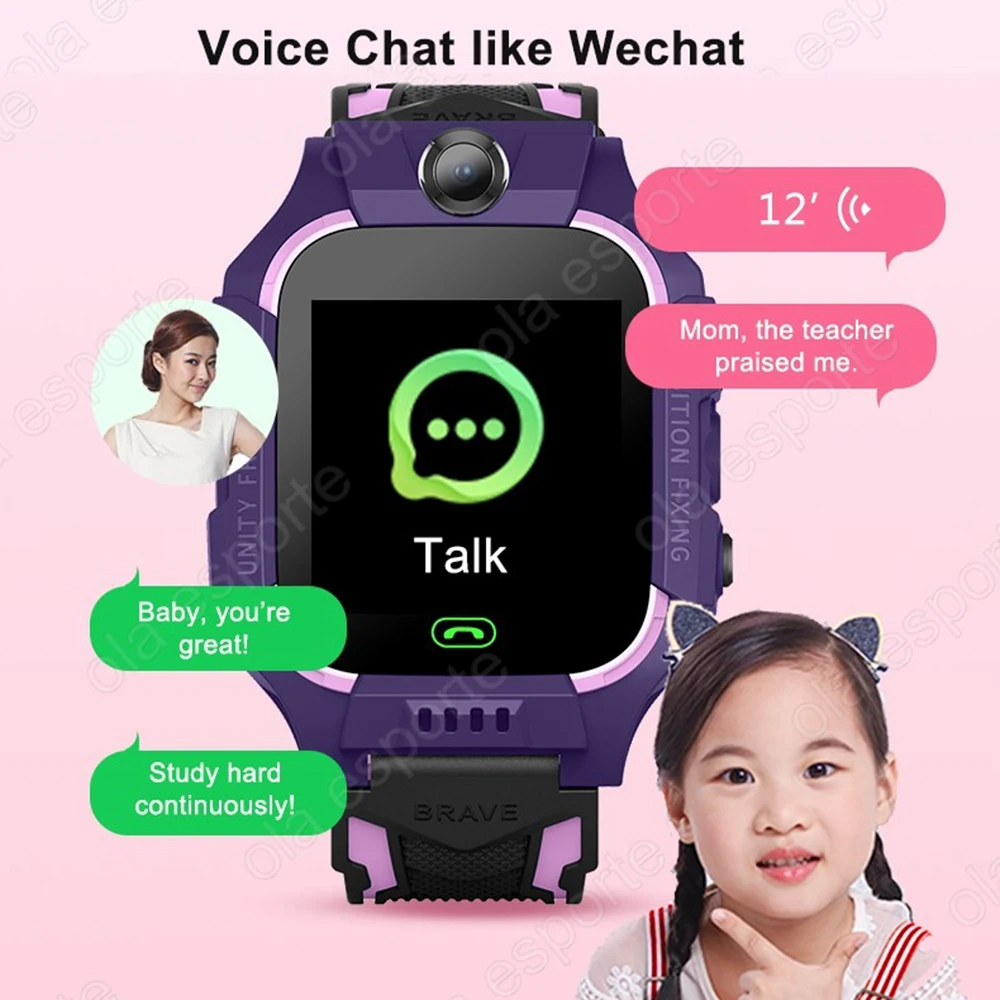 Kids Smart Watch SIM Card GPS  - Smartwatch Watches For Kids With Gps recension och pris