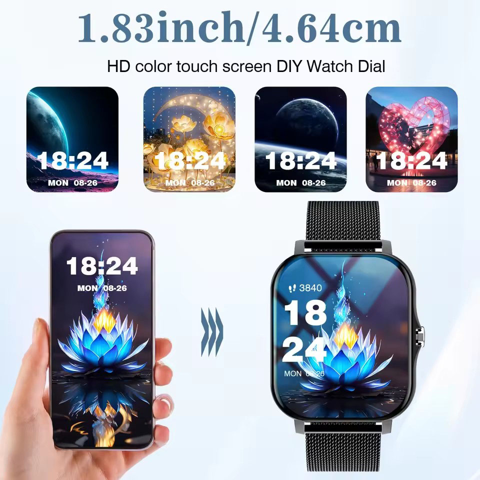 2026 New Bluetooth Call Smart  - Smartwatch Watches For Men Digital recension och pris