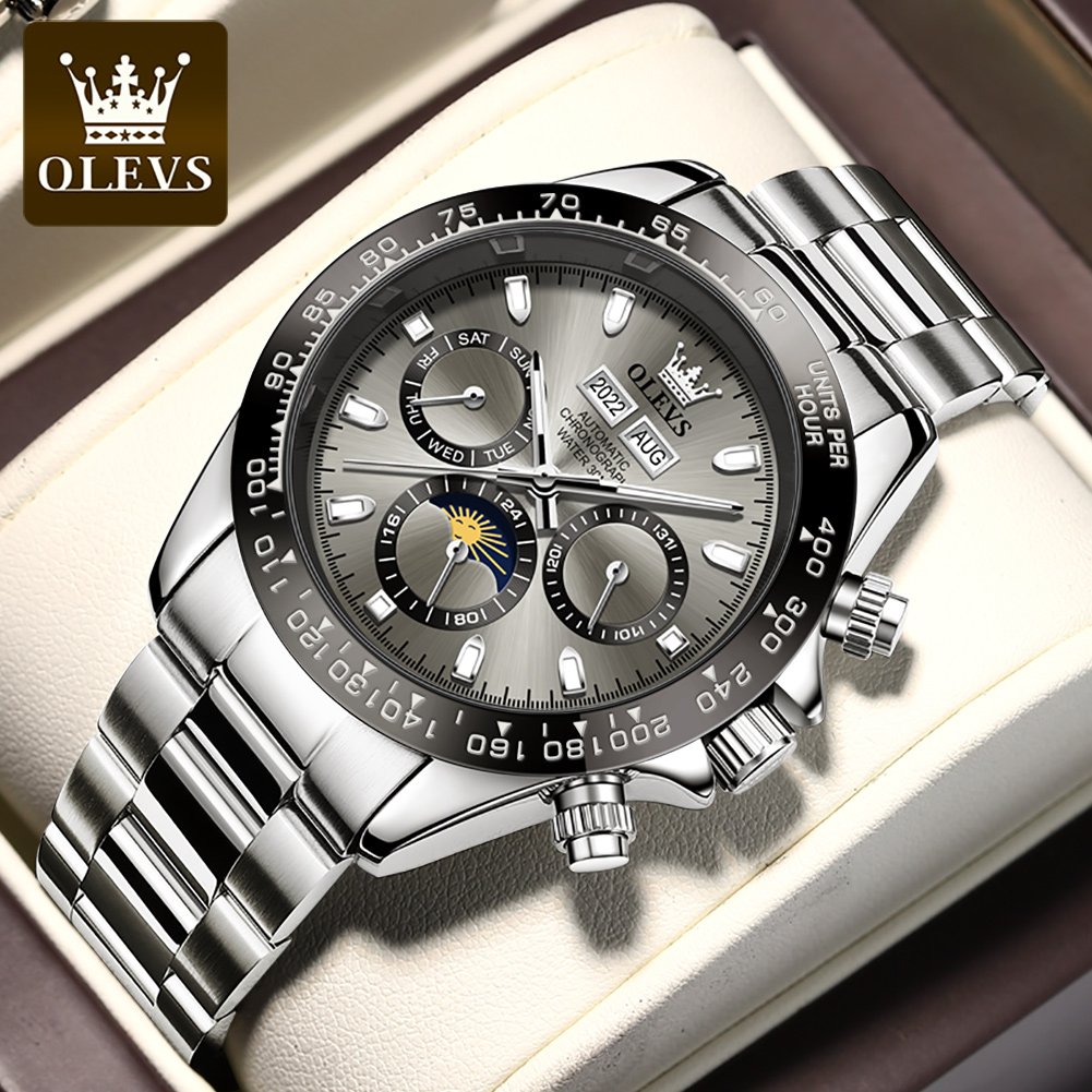 OLEVS 6654 Luxury Mens Watch C - Seiko Watch Presage recension och pris