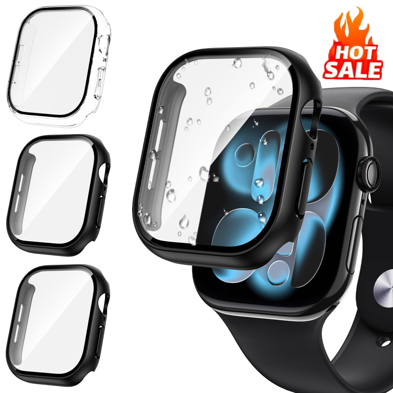 3pcs Glass+Cover For Apple Wat - Iwatch Smartwatch Series 7 recension och pris
