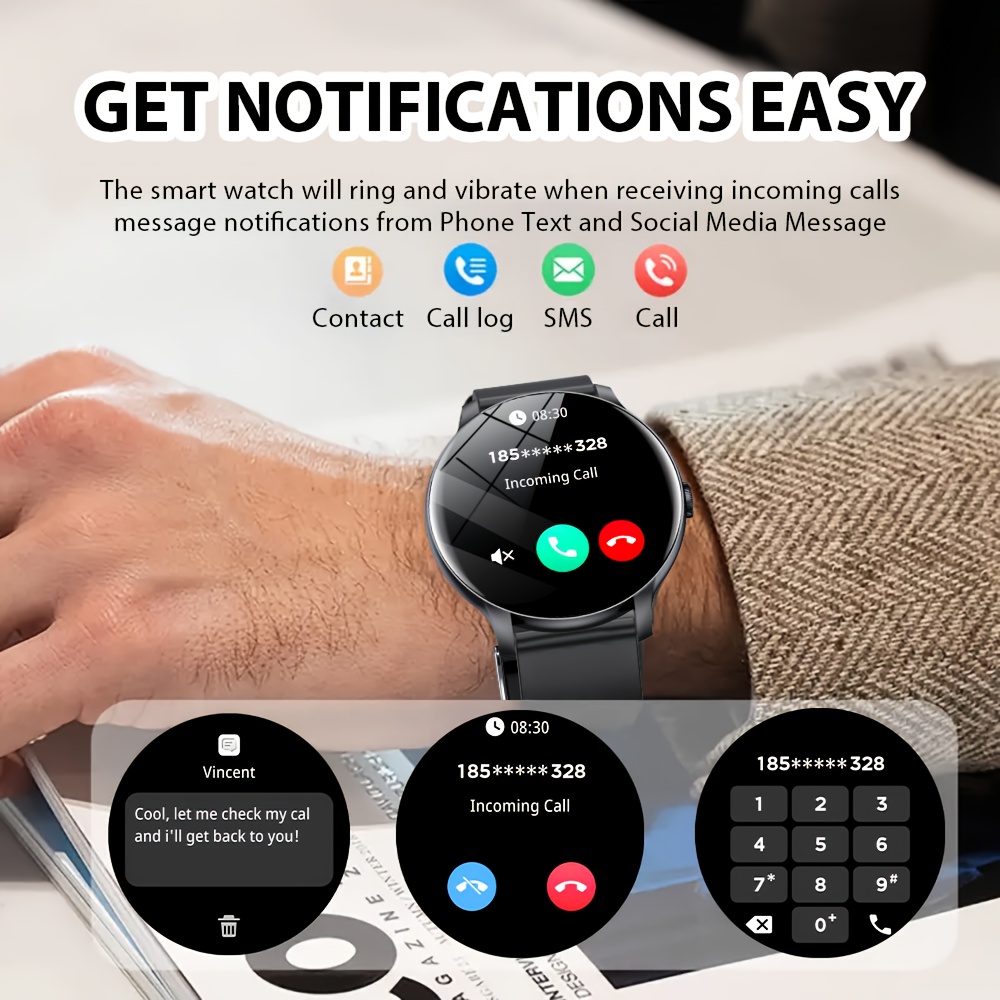 LAXASFIT 2026 Smart Watch 1.52 - Smartwatch Watches For Men Digital recension och pris