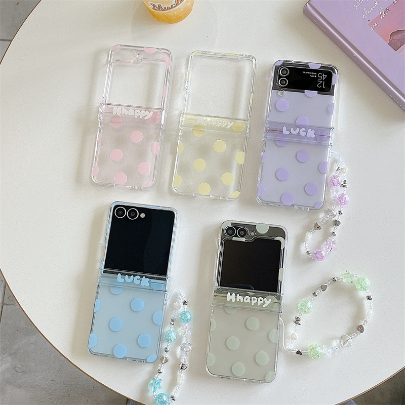 Korean Candy Colors Polka Dots - Samsung Galaxy Strap recension och pris