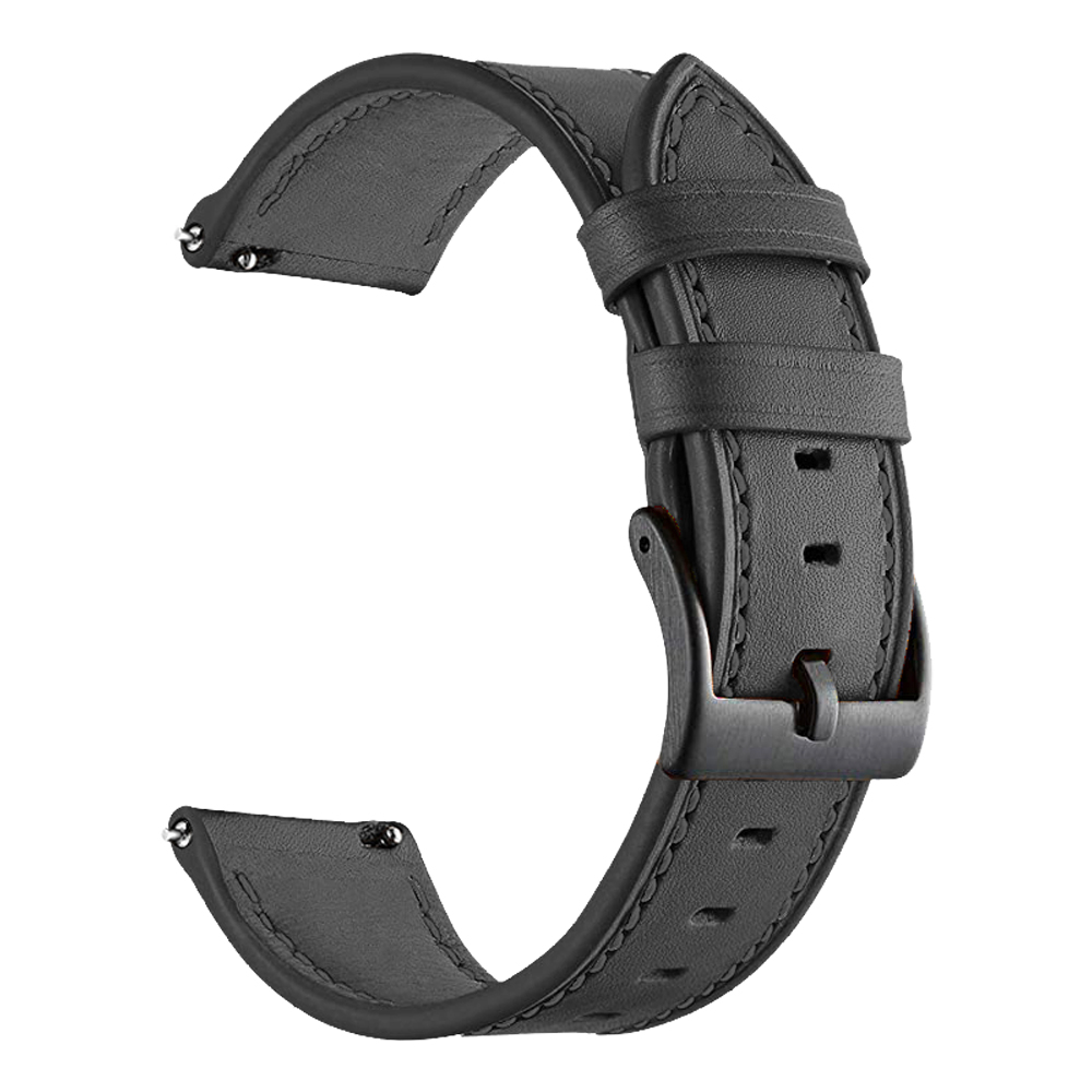22mm Leather Strap For Garmin  - Xwatch Smartwatch recension och pris