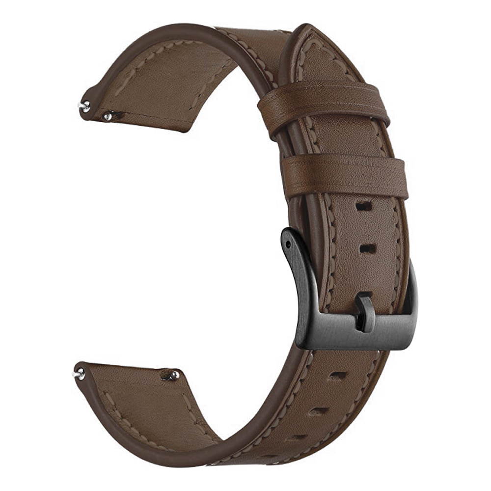 22mm Leather Strap For Garmin  - Xwatch Smartwatch recension och pris