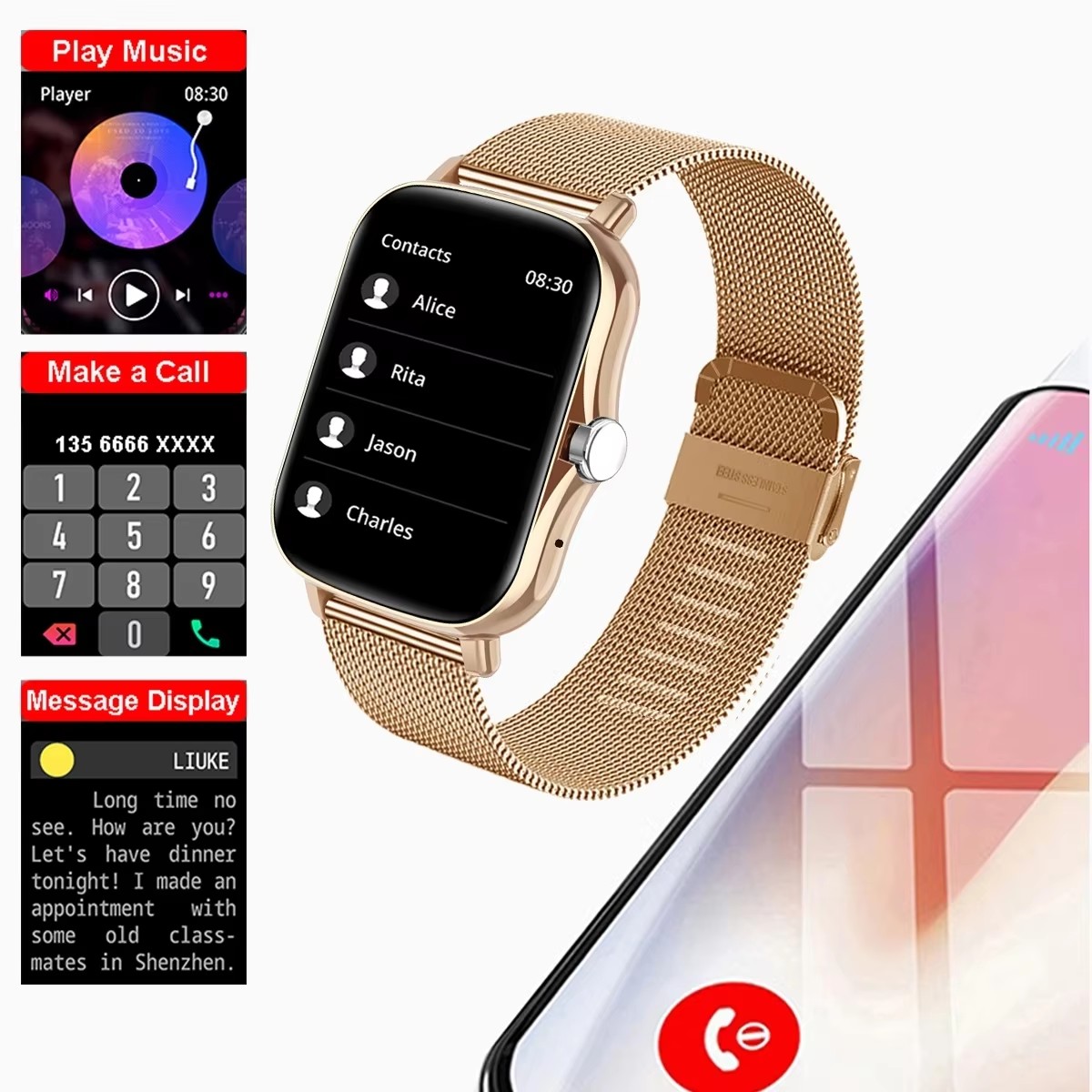 2026 New Multifunctional Smart - Smartwatch Watches For Men Digital recension och pris