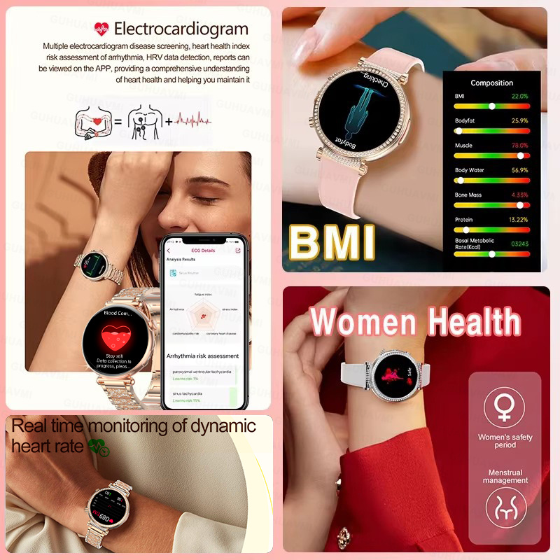 New 1.27-inch Smart Watch for  - Smartwatch Ladies Watches For Women recension och pris